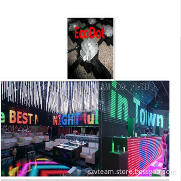 New Customized LED Color Soft Screen for Indoor Decoration (EcodotP35/55/80)